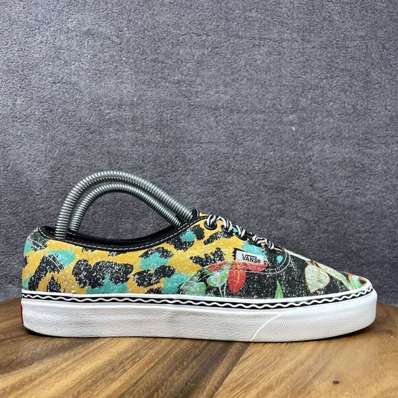 Vans X Crayola Women's Size 9 Shoes White Rainbow Colorful Low Skater Sneakers - Picture 1 of 9